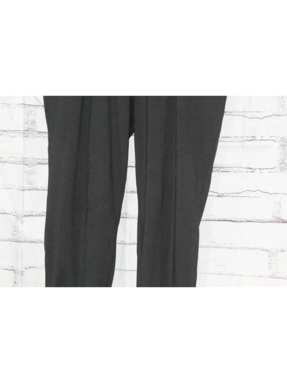 LL Bean Black Stretch Athletic Lounge Activewear Jogger Pants Size M Pet